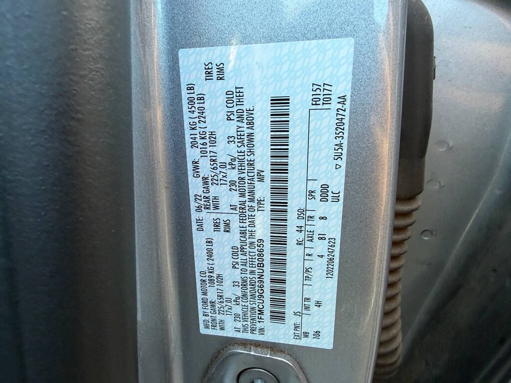 2022 Ford Escape 40
