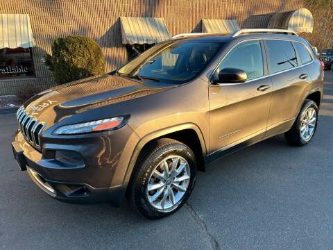 2014 Jeep Cherokee for sale at Depot Auto Sales Inc in Palmer MA