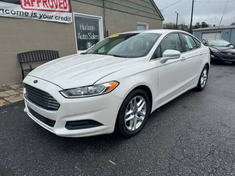 2013 Ford Fusion for sale at Hudson Auto Sales in Gastonia NC