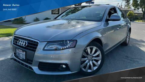 2009 Audi A4 for sale at Ameer Autos in San Diego CA