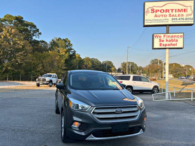 2019 Ford Escape for sale at Sportime Auto Sales LLC in Montevallo, AL