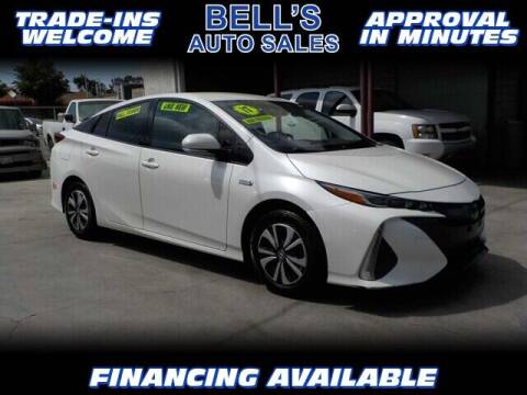 2017 Toyota Prius Prime for sale at Bell's Auto Sales in Corona CA