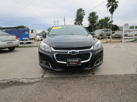 2015 Chevrolet Malibu for sale at HACIENDA MOTORS, LLC in Brownsville TX