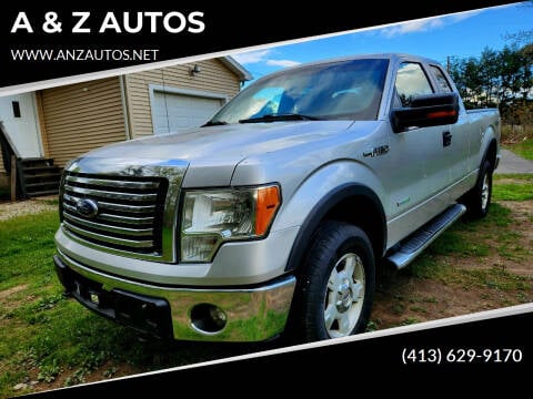 2012 Ford F-150 for sale at A & Z AUTOS in Westfield MA