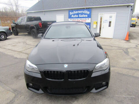2012 BMW 5 Series for sale at SCHERERVILLE AUTO SALES in Schererville IN