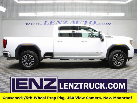 2022 GMC Sierra 2500HD for sale at LENZ TRUCK CENTER in Fond Du Lac WI