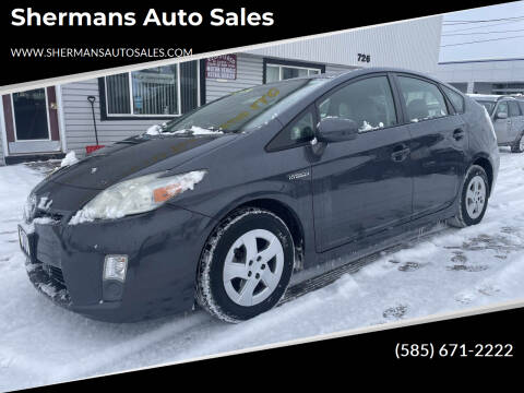 2011 Toyota Prius for sale at Shermans Auto Sales in Webster NY