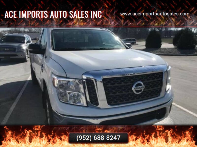 2017 Nissan Titan for sale at ACE IMPORTS AUTO SALES INC in Hopkins MN