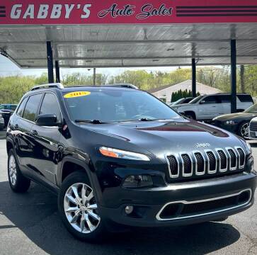 2015 Jeep Cherokee for sale at GABBY'S AUTO SALES in Valparaiso IN