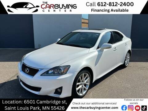 2012 Lexus IS 250 for sale at The Car Buying Center in Saint Louis Park MN