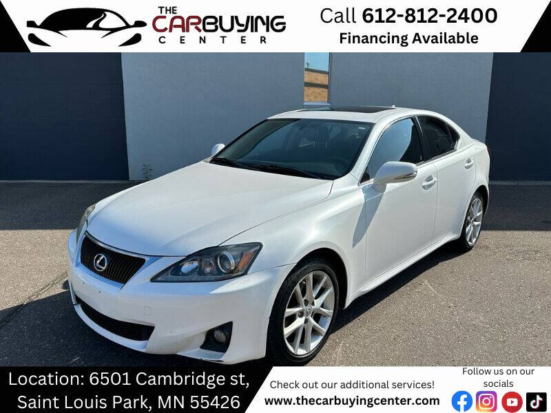 2012 Lexus IS 250 for sale at The Car Buying Center in Saint Louis Park MN