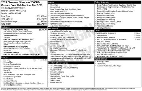 2024 Chevrolet Silverado 2500HD