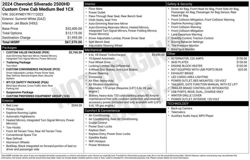 2024 Chevrolet Silverado 2500HD