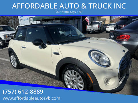 2016 MINI Hardtop 2 Door for sale at AFFORDABLE AUTO & TRUCK INC in Virginia Beach VA