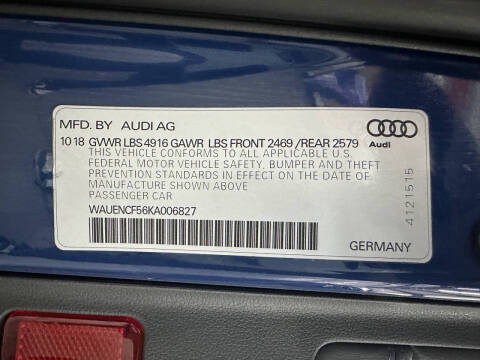 2019 Audi A5 Sportback quattro Premium Plus 45 TFSI