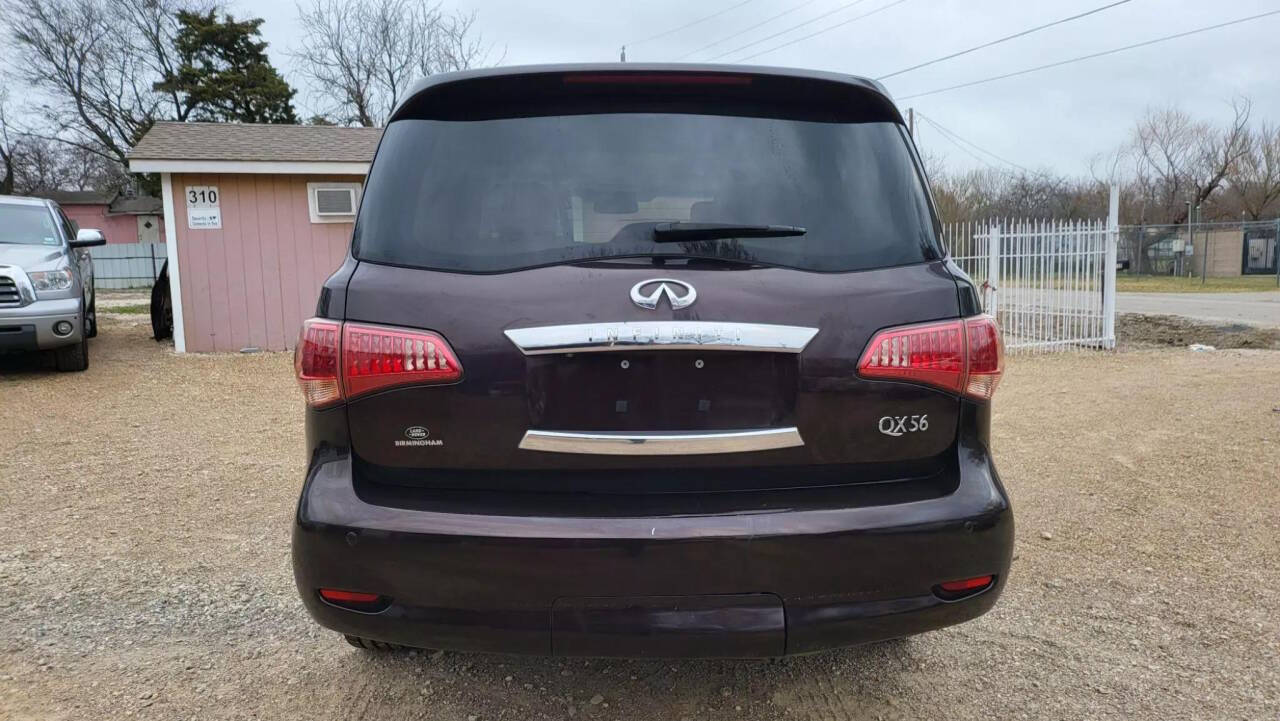 2011 INFINITI QX56 for sale at AUTHE VENTURES AUTO in Red Oak, TX