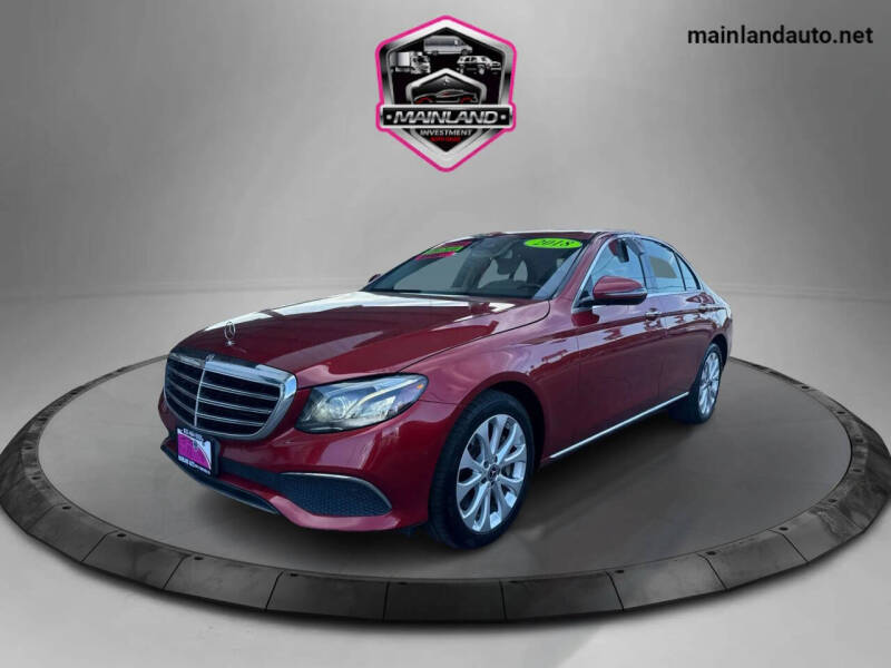 2018 Mercedes-Benz E-Class E 400 4MATIC