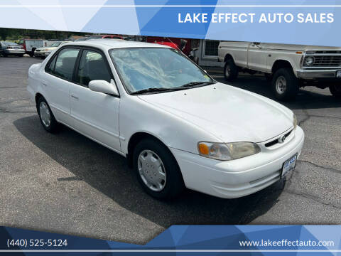 1998 Toyota Corolla for sale at Lake Effect Auto Sales in Chardon OH