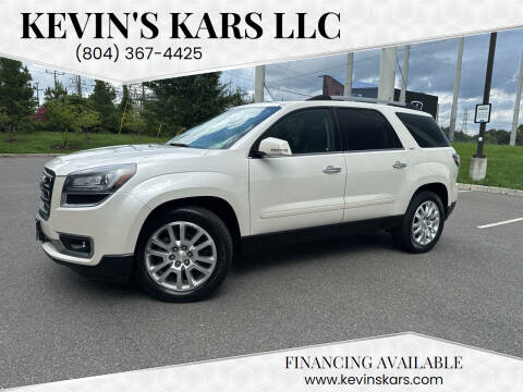2015 GMC Acadia for sale at Kevin's Kars LLC in Richmond VA