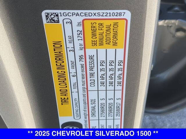 2025 Chevrolet Silverado 1500