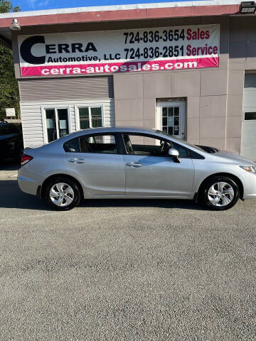 2013 Honda Civic for sale at Cerra Automotive LLC in Greensburg PA