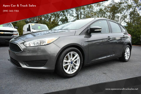 2016 Ford Focus for sale at Apex Car & Truck Sales in Apex NC