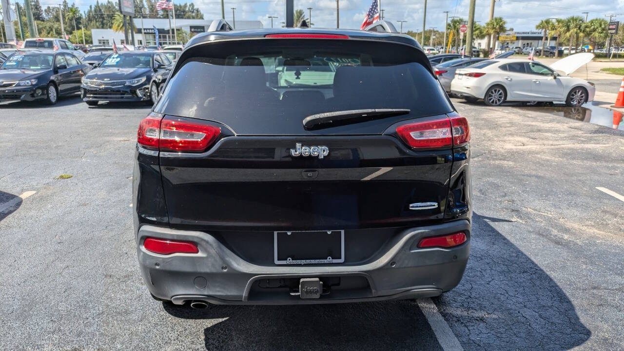 2017 Jeep Cherokee for sale at Celebrity Auto Sales in Fort Pierce, FL