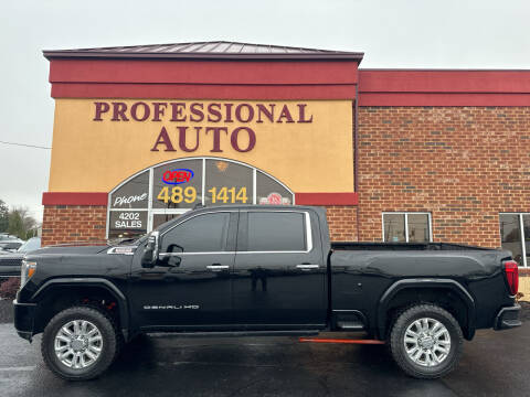 2020 GMC Sierra 3500HD for sale at Professional Auto Sales & Service in Fort Wayne IN