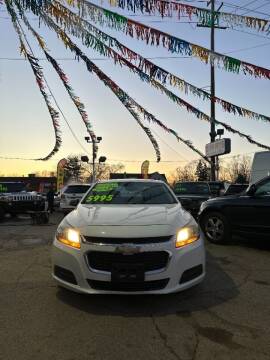 2015 Chevrolet Malibu for sale at Zor Ros Motors Inc. in Melrose Park IL
