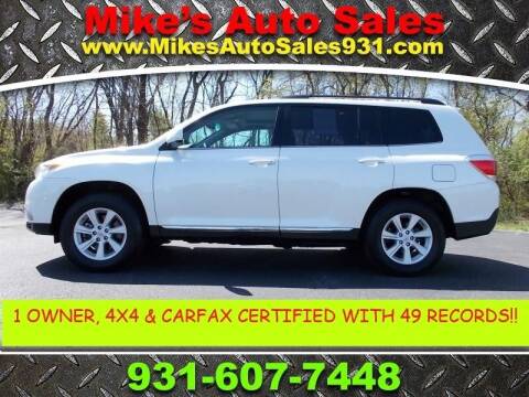 2011 Toyota Highlander for sale at Mike's Auto Sales in Shelbyville TN