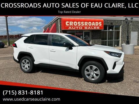 2022 Toyota RAV4 for sale at CROSSROADS AUTO SALES OF EAU CLAIRE, LLC in Eau Claire WI
