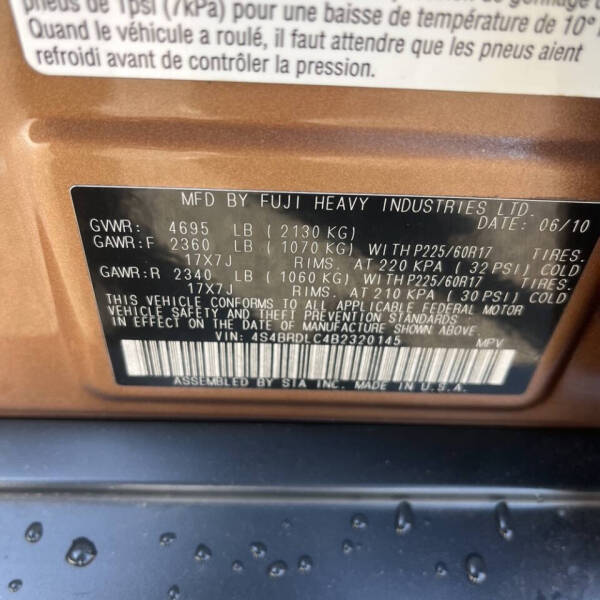 2011 Subaru Outback 3.6R Limited