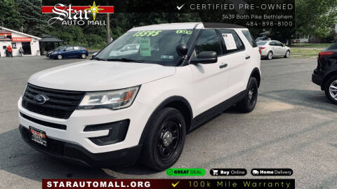 2017 Ford Explorer for sale at STAR AUTO MALL 512 in Bethlehem PA
