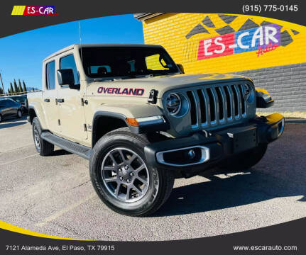2020 Jeep Gladiator for sale at Escar Auto in El Paso TX