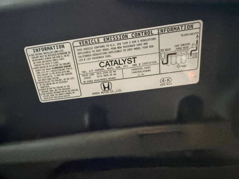 2007 Honda Accord Special Edition