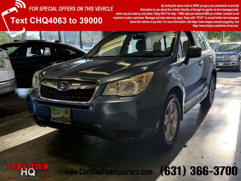 2015 Subaru Forester 2.5i