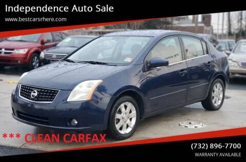 2008 Nissan Sentra for sale at Independence Auto Sale in Bordentown NJ