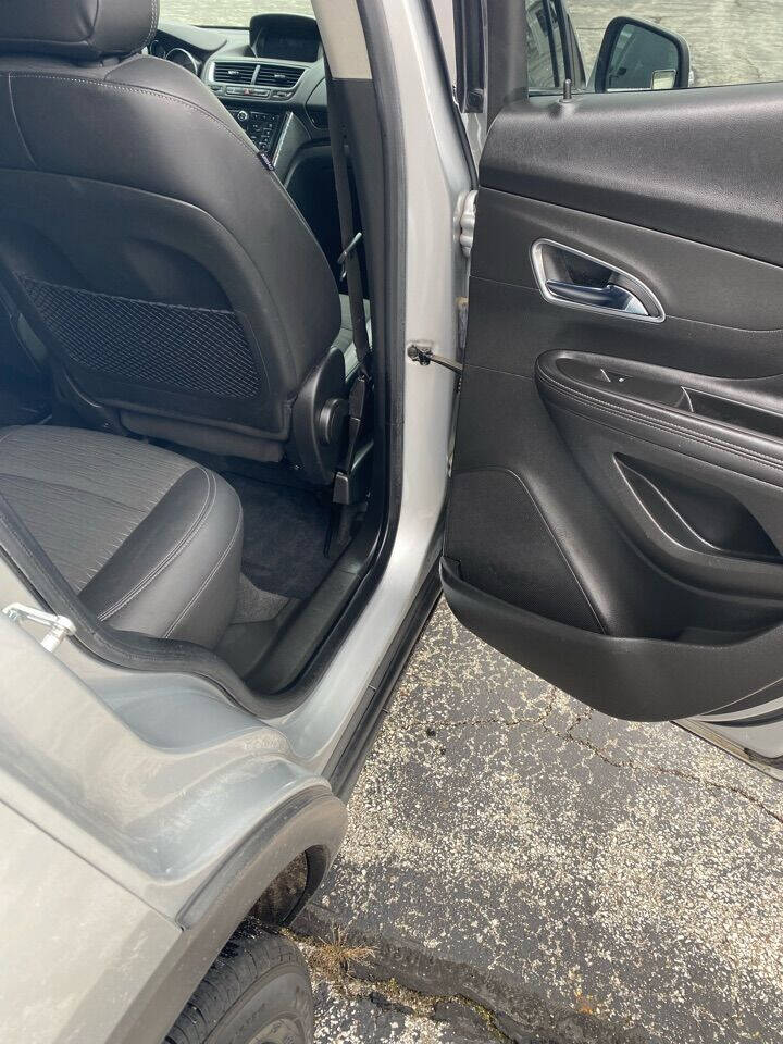 Silver 2016 Buick Encore Base Base 4dr Crossover 10