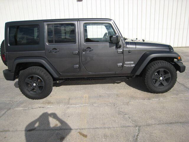 2018 Jeep Wrangler JK Unlimited for sale at FINNEY'S AUTO & TRUCK in Atlanta IN
