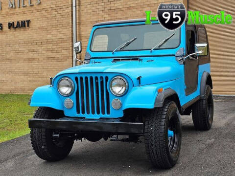 1985 Jeep CJ-7 for sale at I-95 Muscle in Hope Mills NC