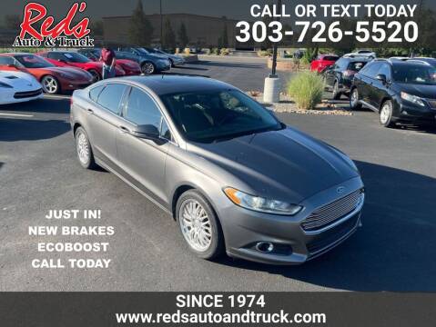 2013 Ford Fusion for sale at Red's Auto and Truck in Longmont CO