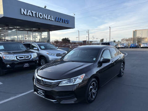 2017 Honda Accord for sale at National Autos Sales in Sacramento CA
