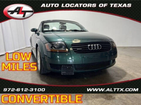 2001 Audi TT for sale at AUTO LOCATORS OF TEXAS in Plano TX