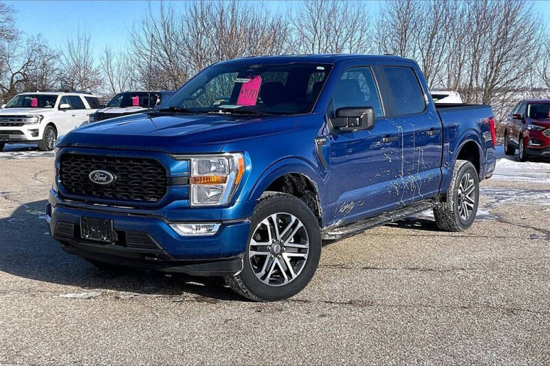Used 2022 Ford F-150 XL with VIN 1FTEW1EP4NKE79891 for sale in Montevideo, Minnesota