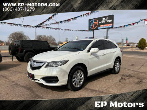 2016 Acura RDX for sale at EP Motors in Amarillo TX