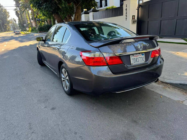 2013 Honda Accord for sale at Ride On LLC in Van Nuys, CA