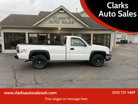 2006 Chevrolet Silverado 1500 for sale at Clarks Auto Sales in Middletown OH