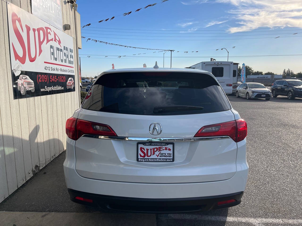 2013 Acura RDX for sale at Super Auto Sales Modesto in Modesto, CA