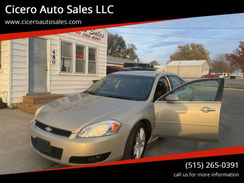 2012 Chevrolet Impala for sale at Cicero Auto Sales LLC in Des Moines IA