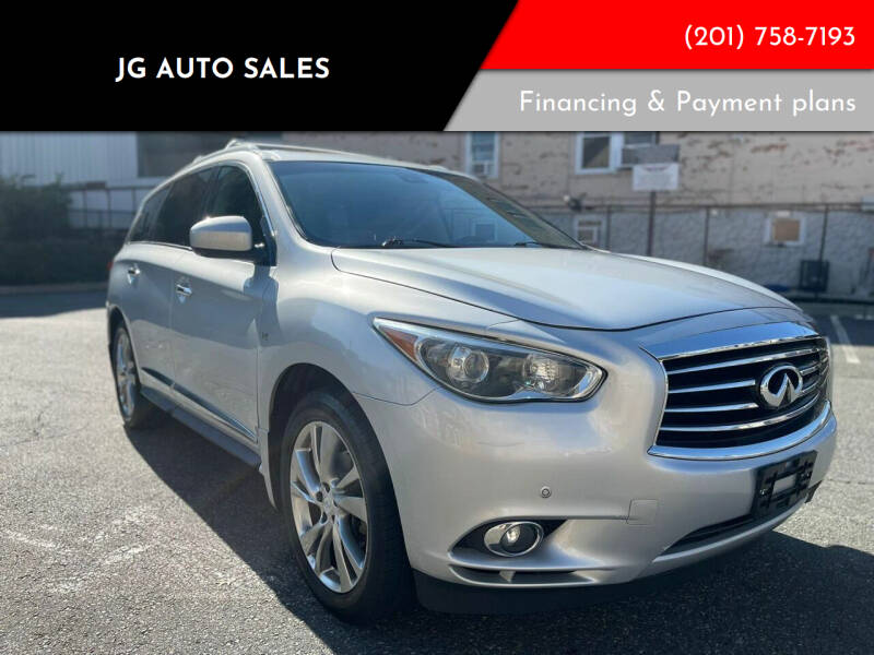 2014 Infiniti QX60 for sale at JG Auto Sales in North Bergen NJ